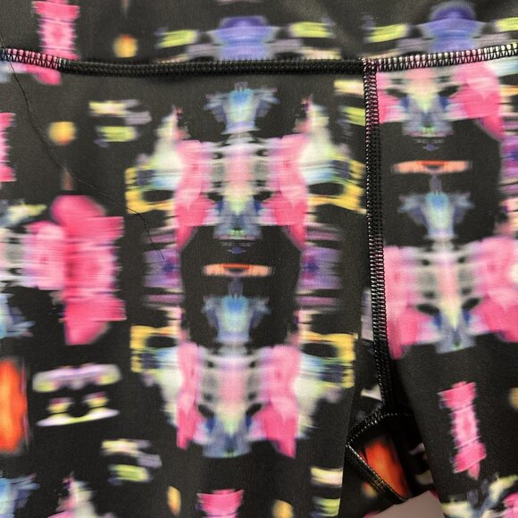 Athleta Speed Sonor Exercise Leggings Size Small Multicolor - Picture 2 of 10